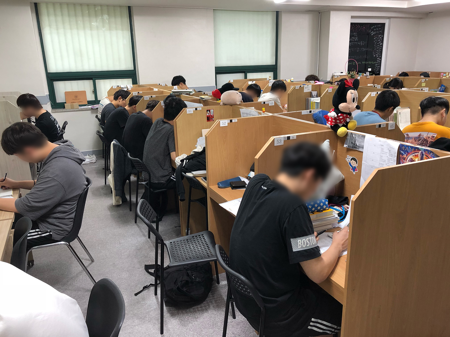 自習室